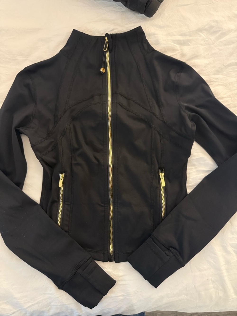 Lululemon define jacket gold zipper 0